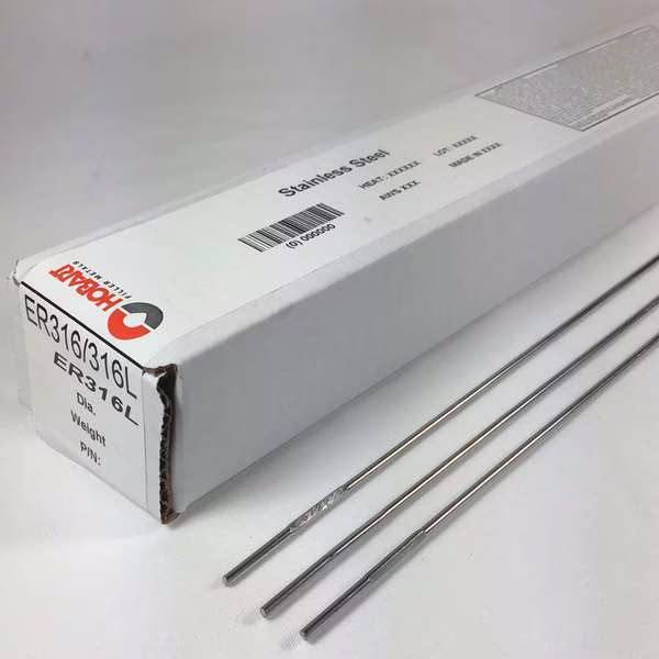 TIG Welding Rod, 3/32'' dia., 36'' L, 10 lb, Hobart Welding Products, Mfr#: S512337-G12