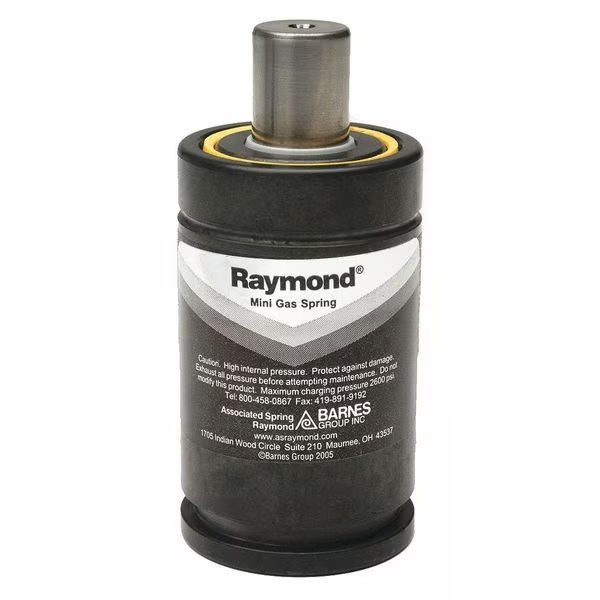 Gas Spring, Carbon Steel, Force 2068 lb., Raymond, Mfr#: XMS 1000-016