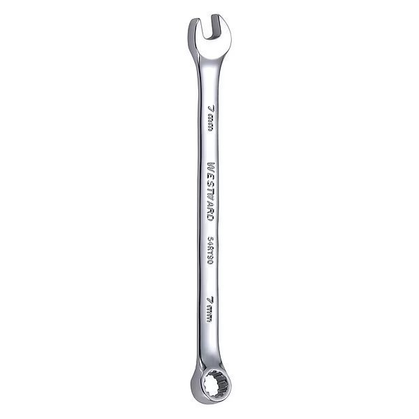 Combination Wrench, 7mm, Metric, 12 pt., Westward, Mfr#: 54RY90
