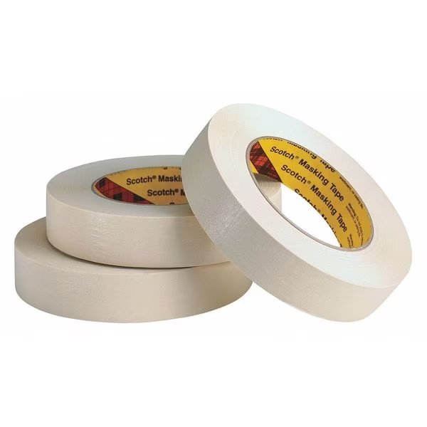 Painters Masking Tape, 12mm Wx55m L, PK72, 3M, Mfr#: 231/231A