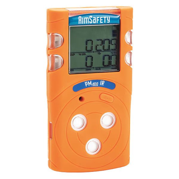 Multi-Gas Detector, 5 yr Battery Life, Orange, Macurco, Mfr#: PM400-P2G
