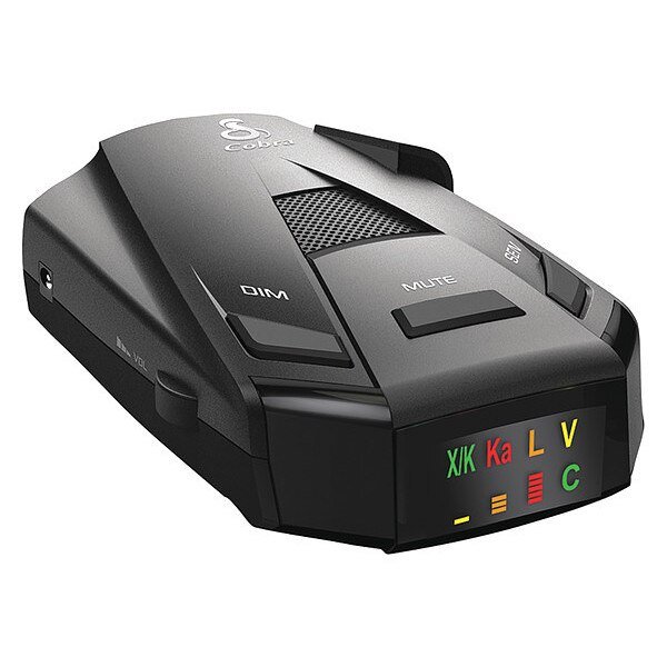 Radar Laser Detector,Black,4-1/8