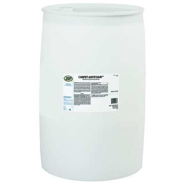 Carpet Cleaner Defoamer, Drum, 55 gal, Zep, Mfr#: 129485