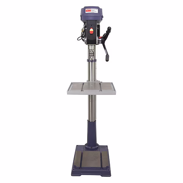 Floor Drill Press, Belt Drive, 1 1/2 hp, 120/240 V, 20 in Swing, 12 Speed, Dayton, Mfr#: 54ZW28