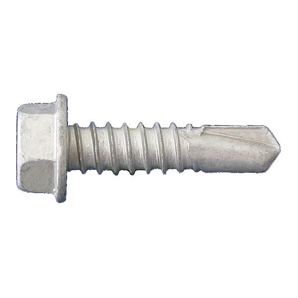 Self-Drilling Screw, #14 x 3 in, Dagger Guard Steel Hex Head Hex Drive, 1000 PK, DAGGERZ, Mfr# SDCTSLV1430