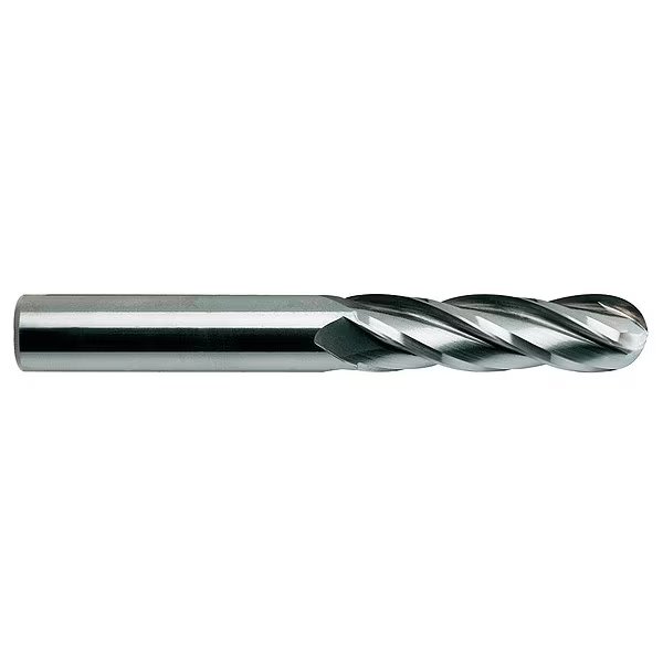 Ball End Mill, Single End, 3/4