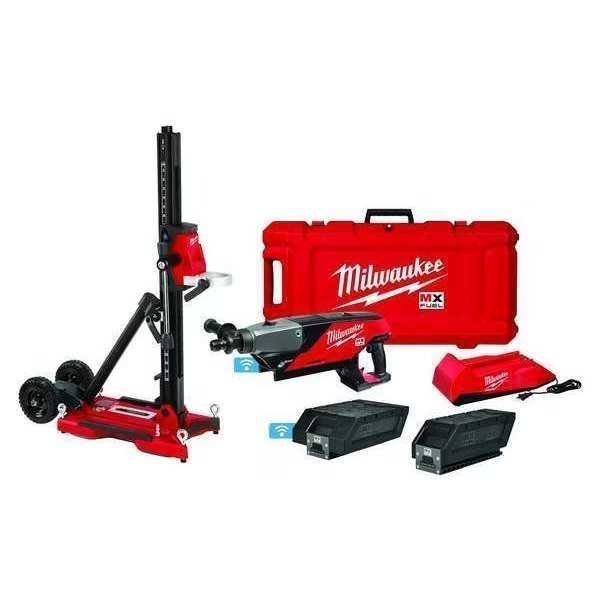 MX FUEL Handheld Core Drill Kit w/Stand, Milwaukee Tool, Mfr#: MXF301-2CXS