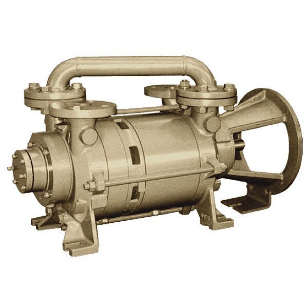 Liquid Ring Vacuum Pump, 2 Stage, 100 cfm, Dekker Vacuum Technologies, Mfr#: DV0101B-DA3