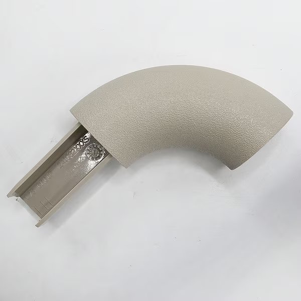 Right Handrail Return, Oyster Gray, ACROVYN, Mfr# 6CCAPR929N
