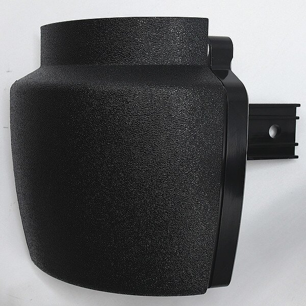 Left Hand End Cap, Black, Acrovyn, Mfr#: HRB20CAPL108N