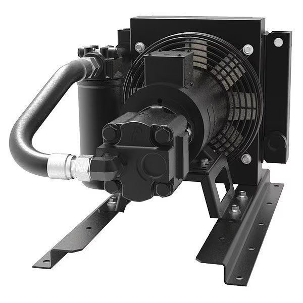 Forced Air Oil Cooler, 17 HP Heat Removed, Akg, Mfr#: AP31-P-F