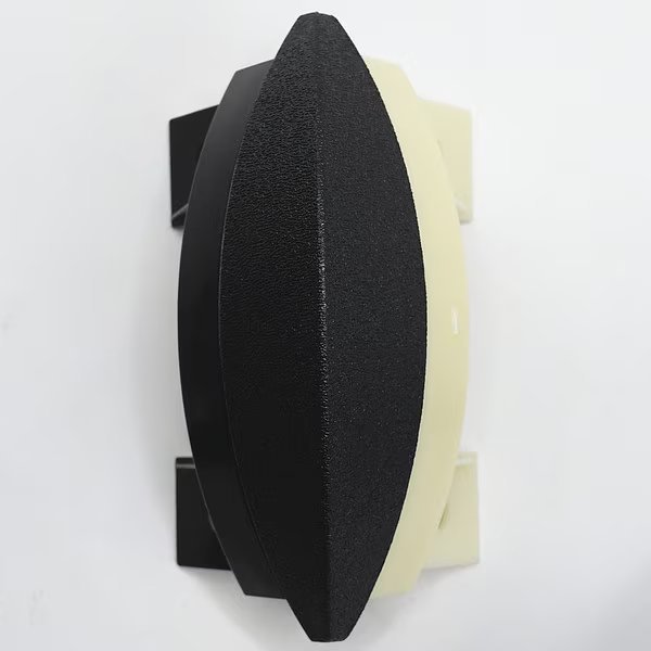 Outside Corner, Black, ACROVYN, Mfr# SCR50MOS108N