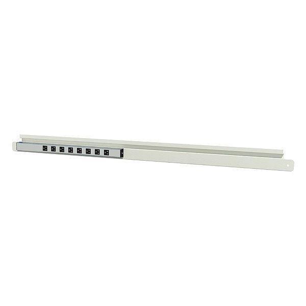 Electrical Outlet Strip/Bin Rail, Metal, Instock, Mfr#: GRPT48-ESBRS