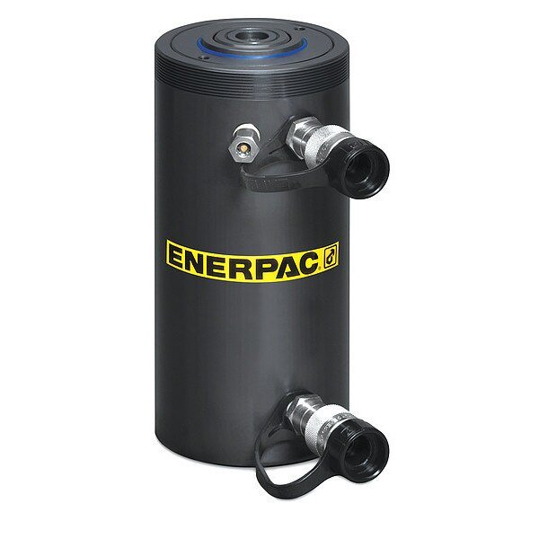 HCR504, 62 ton Capacity, 3.94 in Stroke, Double-Acting, High Tonnage Hydraulic Cylinder, ENERPAC, Mfr# HCR504
