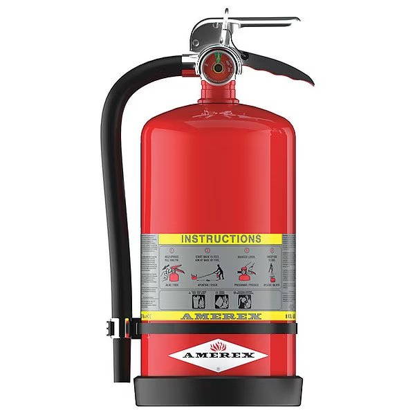 Fire Extinguisher, 4A:80B:C, Dry Chemical, 13.2031 lb, Amerex, Mfr#: 713