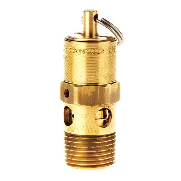 Pressure Relief Valve, Brass Ball, CONRADER, Mfr# 5696B-CE-60