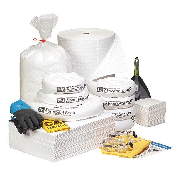 Spill Kit/Station, 43 gal. Vol. Absorbed, Pig, Mfr#: RFL821