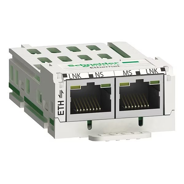 Communication Module, Black/Green, SCHNEIDER ELECTRIC, Mfr# ZBRCETH