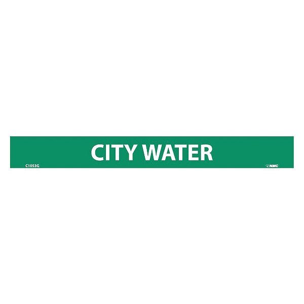 City Water Pressure Sensitive, Pk25, C1053G, NMC, Mfr# C1053G