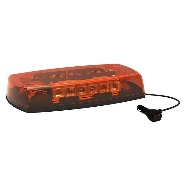 Mini Lightbar, LED, Amber, 15