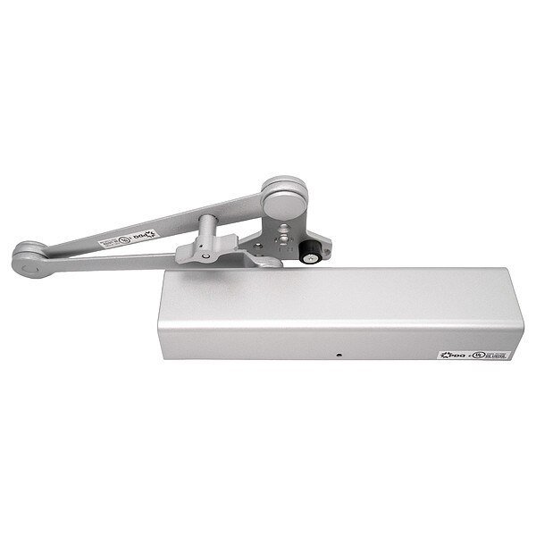 Manual Hydraulic PDQ 5501 Full Cover Commercial Closer Heavy Duty Interior and Exterior, Silver, EnjoyTool select, Mfr# 5501 BC PA HO 689