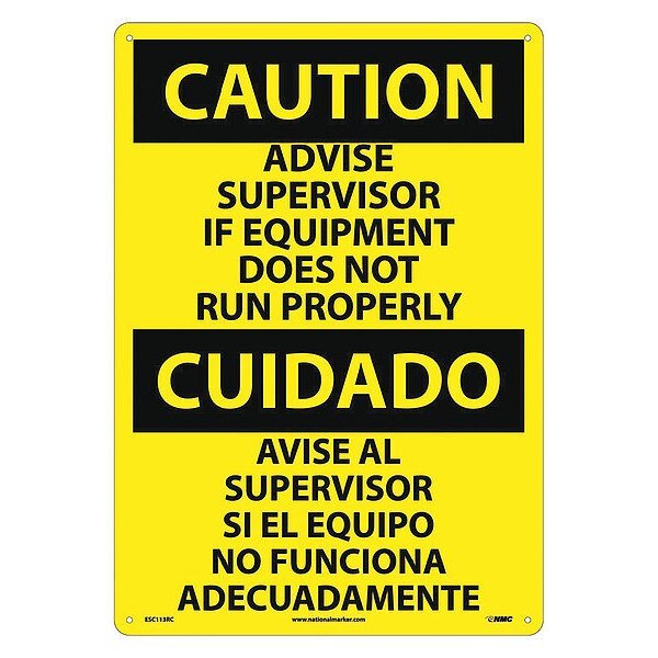 Caution Advise Supervisor, ESC113RC, NMC, Mfr# ESC113RC