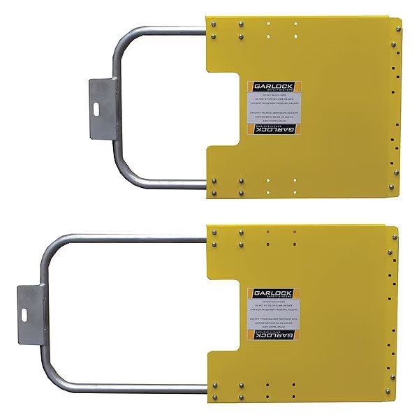 Single-Door, 23 3/4 in, Yellow, Garlock Safety Systems, Mfr#: 301534