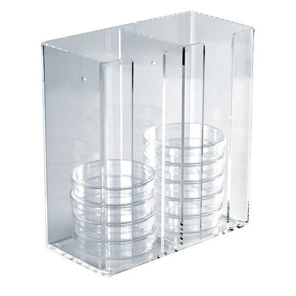 Bin, 2 Slots, 2 Compartments, 4-13/64