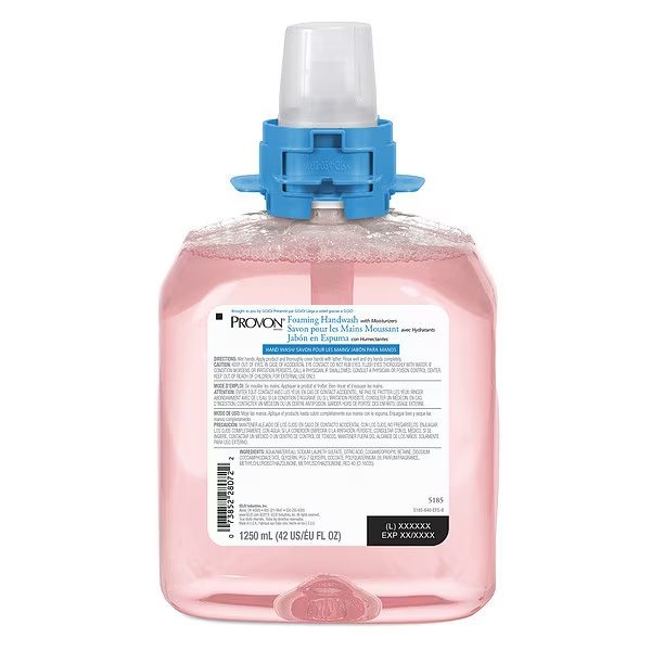 1,250 mL Foam Hand Soap Cartridge, 4 PK, Provon, Mfr#: 5185-04