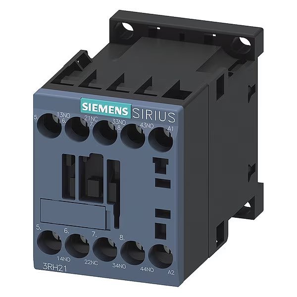 IEC Control Relay, 3NO/1NC, 230VAC, 10A, SIEMENS, Mfr# 3RH21311AP00