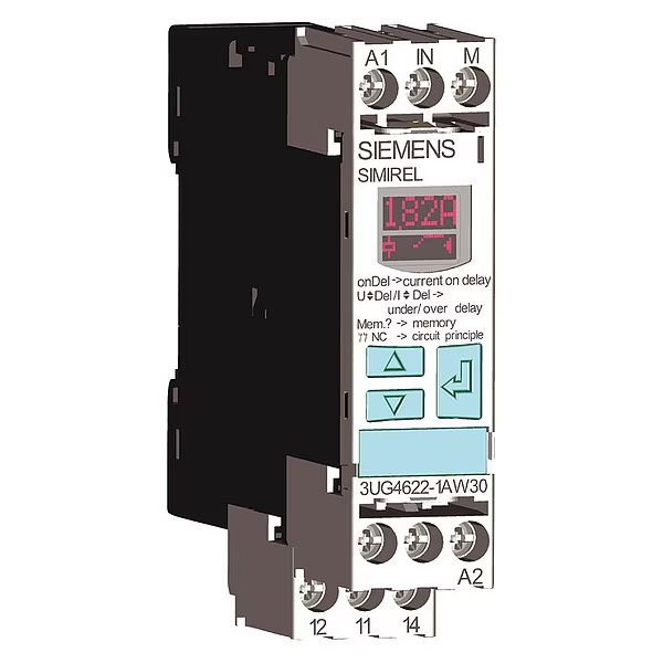 Digital monitoring relay Current monitor, SIEMENS, Mfr# 3UG4622-1AW30