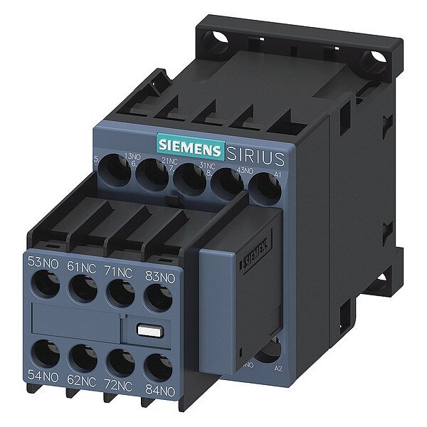 IEC Control Relay, 120V AC Coil Volts, 14 Pin, 4PDT, SIEMENS, Mfr# 3RH23441CK200KA0