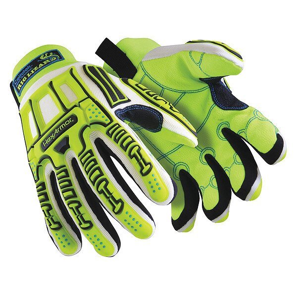 Work Gloves, with Impact Tech, Size XL, PR, HEXARMOR, Mfr# 2037-XL (10)