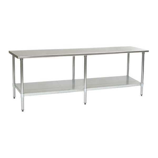 Table, SS Legs/Shelf, Budget, 24