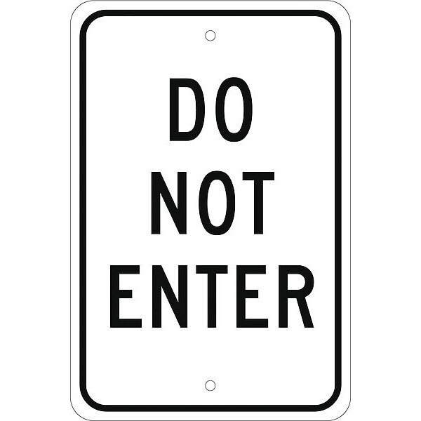 Do Not Enter Sign, TM11J, Nmc, Mfr#: TM11J