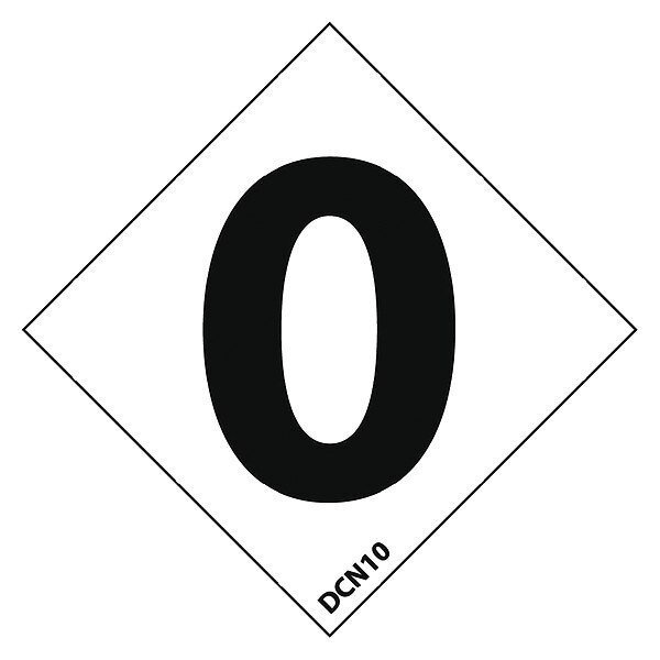 Nfpa Label Number 1