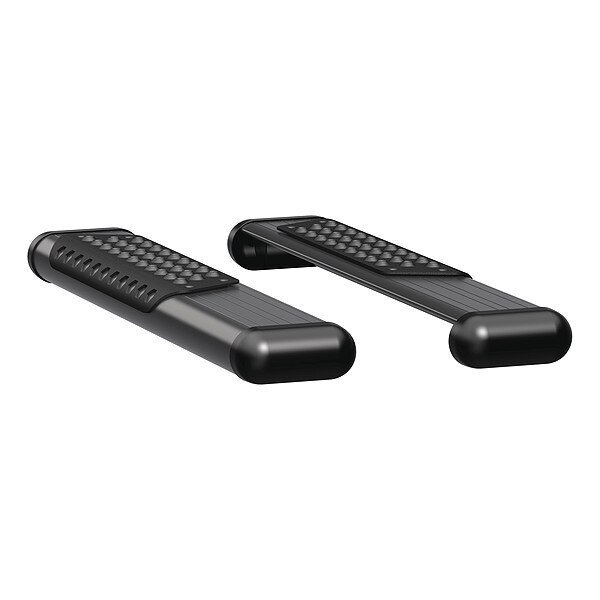 Black Powder Coated Aluminum Side Steps, Luverne, Mfr#: 584036-570340