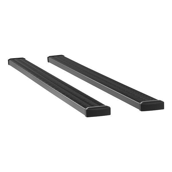 Black Powder Coated Aluminum Running Boards, Luverne, Mfr#: 415114-400717