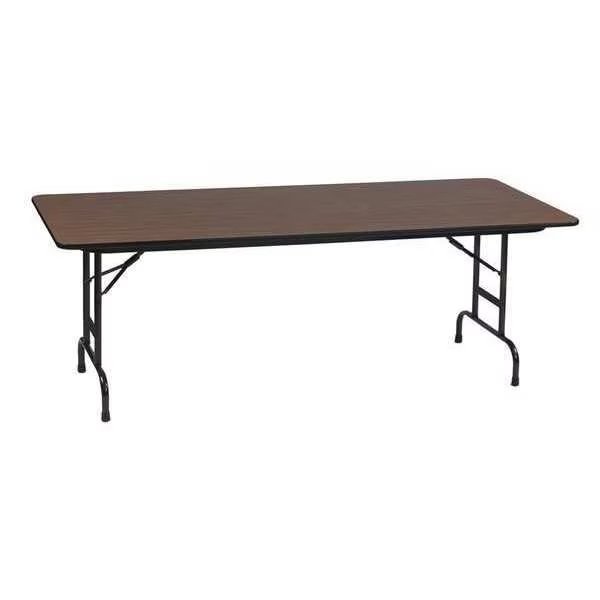 Rectangle Commerical Adjustable Height Folding Utility Table, 30