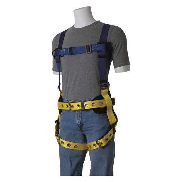 Full Body Harness, Vest Style, XL, GEMTOR, Mfr# 855-4