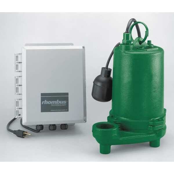 Effluent Pump, Hi Temp, Cast Iron, 1/2HP, Meyer, Mfr#: S50HTPC1