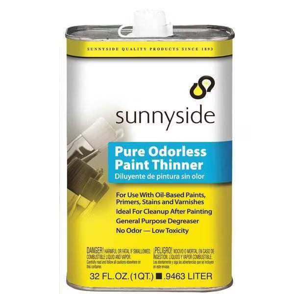 Pure Odorless Paint Thinner, 1 qt., PK12, Sunnyside, Mfr#: 70532