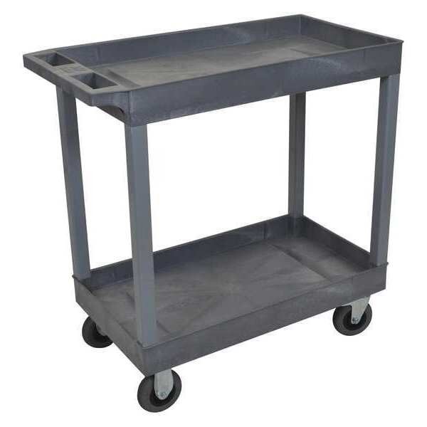 High Density Polyethylene (Shelf), Polyvinyl Chloride (Leg) Cart (2)Tub, W/SP5 Casters, 18