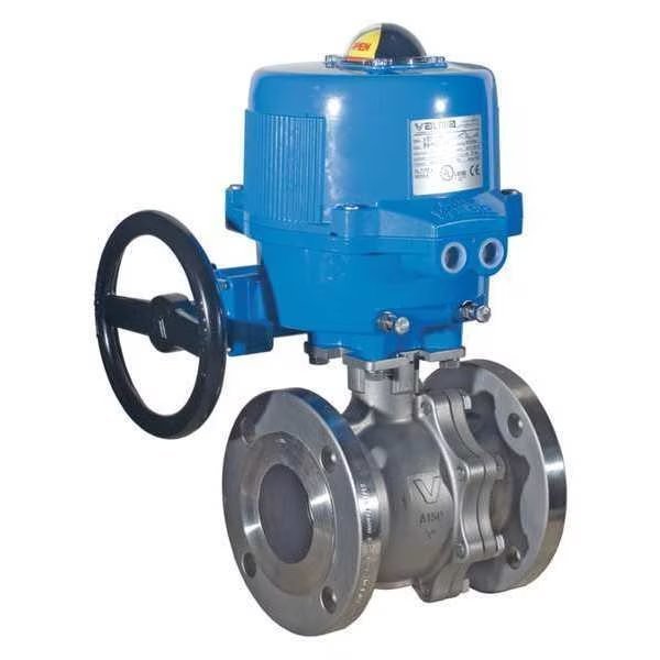 Electric Actuated, SS Flanged, Ball Valve, Standard: UL Approved, Bonomi, Mfr#: M8E766000-003-2