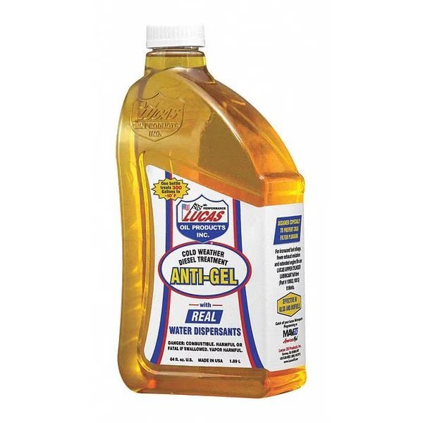 AntiGel, Cold Wthr, Diesel Treatment, 64oz., Lucas Oil, Mfr#: 10866L