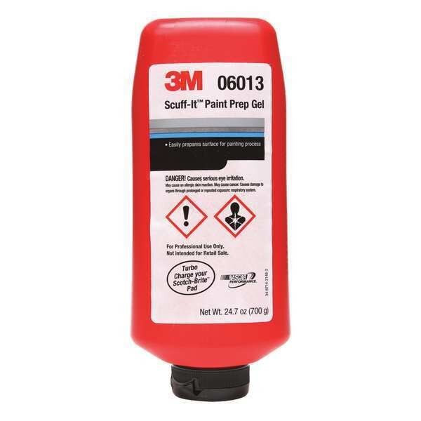 Scuff-It Paint, Prep Gel, 24.7 oz., PK6, 3M, Mfr#: 06013