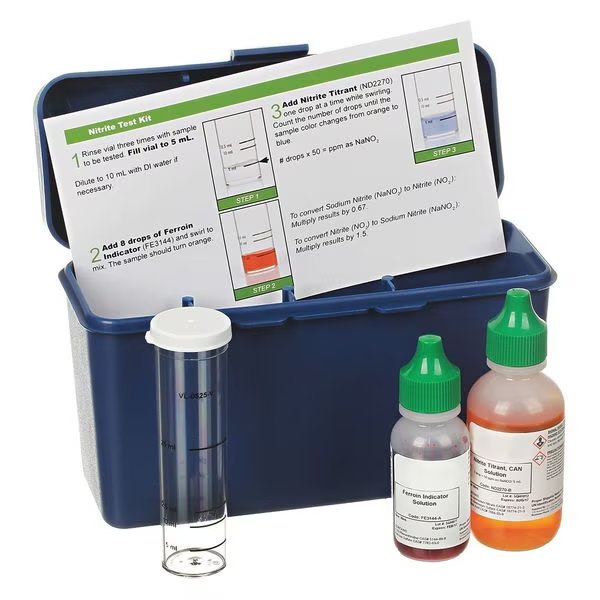 Nitrite Test Kit, 1 Drop -50 Ppm As NaNO2, Aquaphoenix Scientific, Mfr#: TK3300-Z