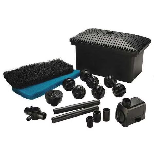 Complete Filter Kit, w/Pump, 500 gal., POND BOSS, Mfr# 52734