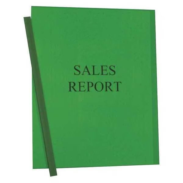 Report Cover, Binding Bar, Green, PK50, C-LINE, Mfr# 32553