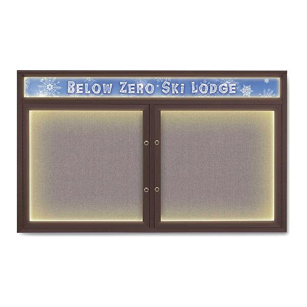 Corkboard, Surf/Bronze, 60